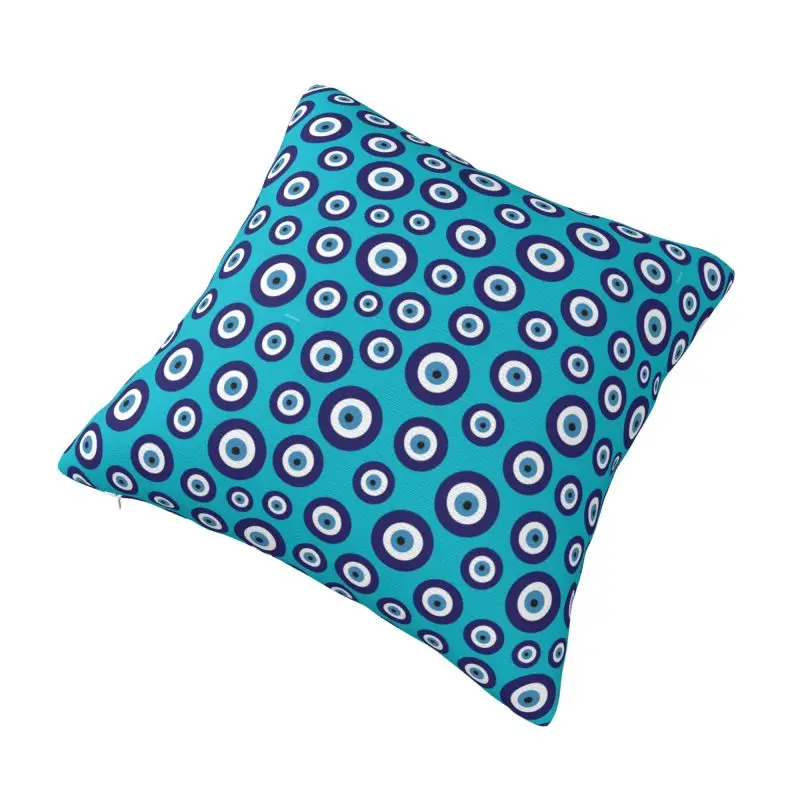 Custom Evil Eye Pattern Nordic Throw Pillow Cover Cushions Cover for Sofa