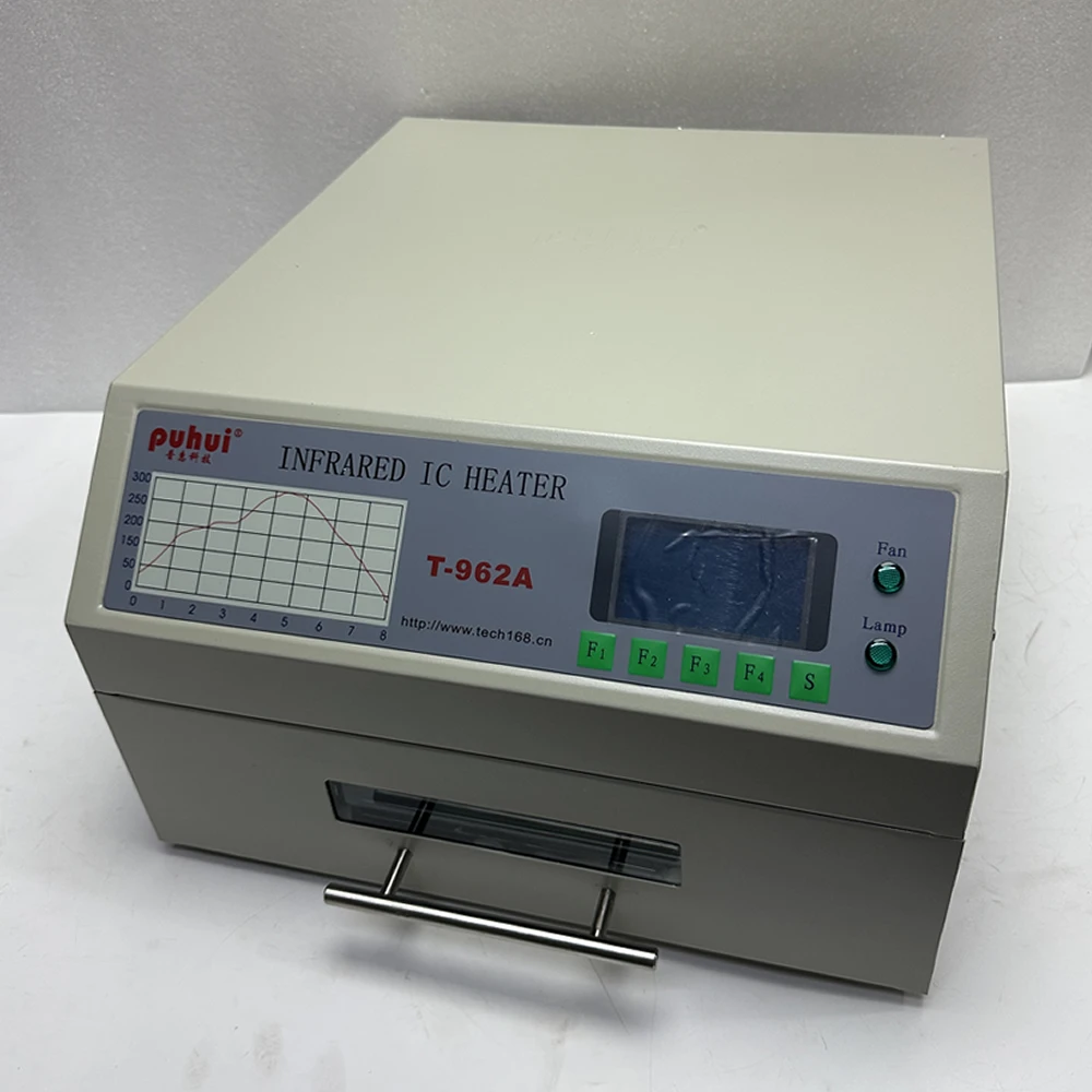 T-962A Infrared IC Heater Reflow Oven BGA SMD SMT Rework Soldering Station 1500W Reflow Wave Oven 300*320mm