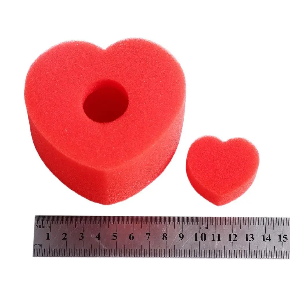 5pcs Hearts Sponge Finger Magic Magic Props Red Love Ball Party Trick Close Up Magic Tricks Gift For Kids Halloween Party Toy
