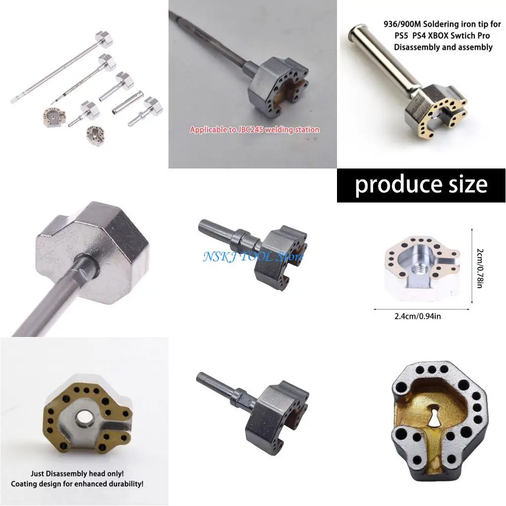 

L8RC Multiple Temperature Soldering Tool For Controller Repair Compact Lightweight Design