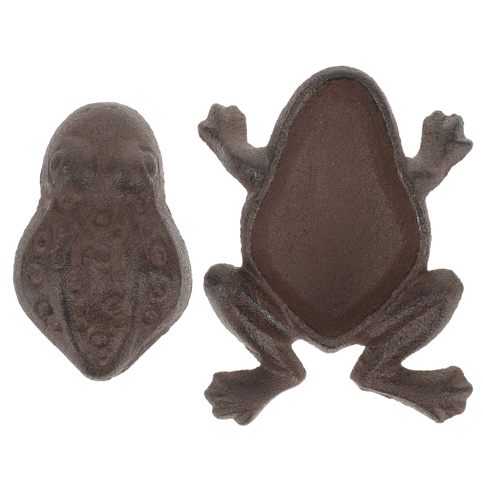 

Frog Shape Hider Durable Iron Holder Hidden Storage For Garden Yard Outdoor Hiding Spot Garden Decorative Statue Safe Key Saving