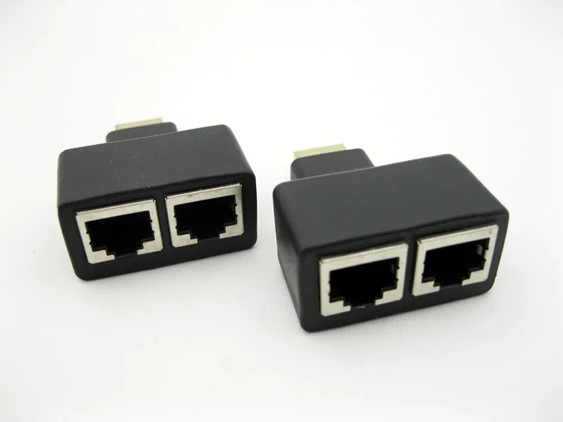 REDAMIGO 30 м HDMI-совместимый двойной RJ45 CAT5E CAT6 UTP LAN Ethernet-удлинитель Ретранслятор 1080P для HDTV HDPC PS3 STB