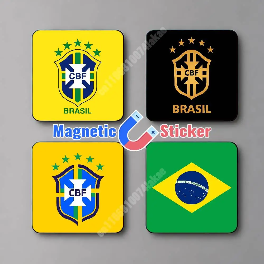 Brazil Football 2026 Brasil Soccer Magnetic Sticker