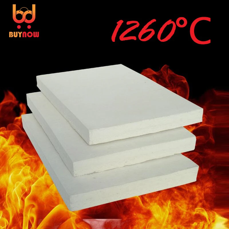 1260 ℃ high temperature fire-resistant thermal insulation fiber board aluminum silicate ceramic fiber board