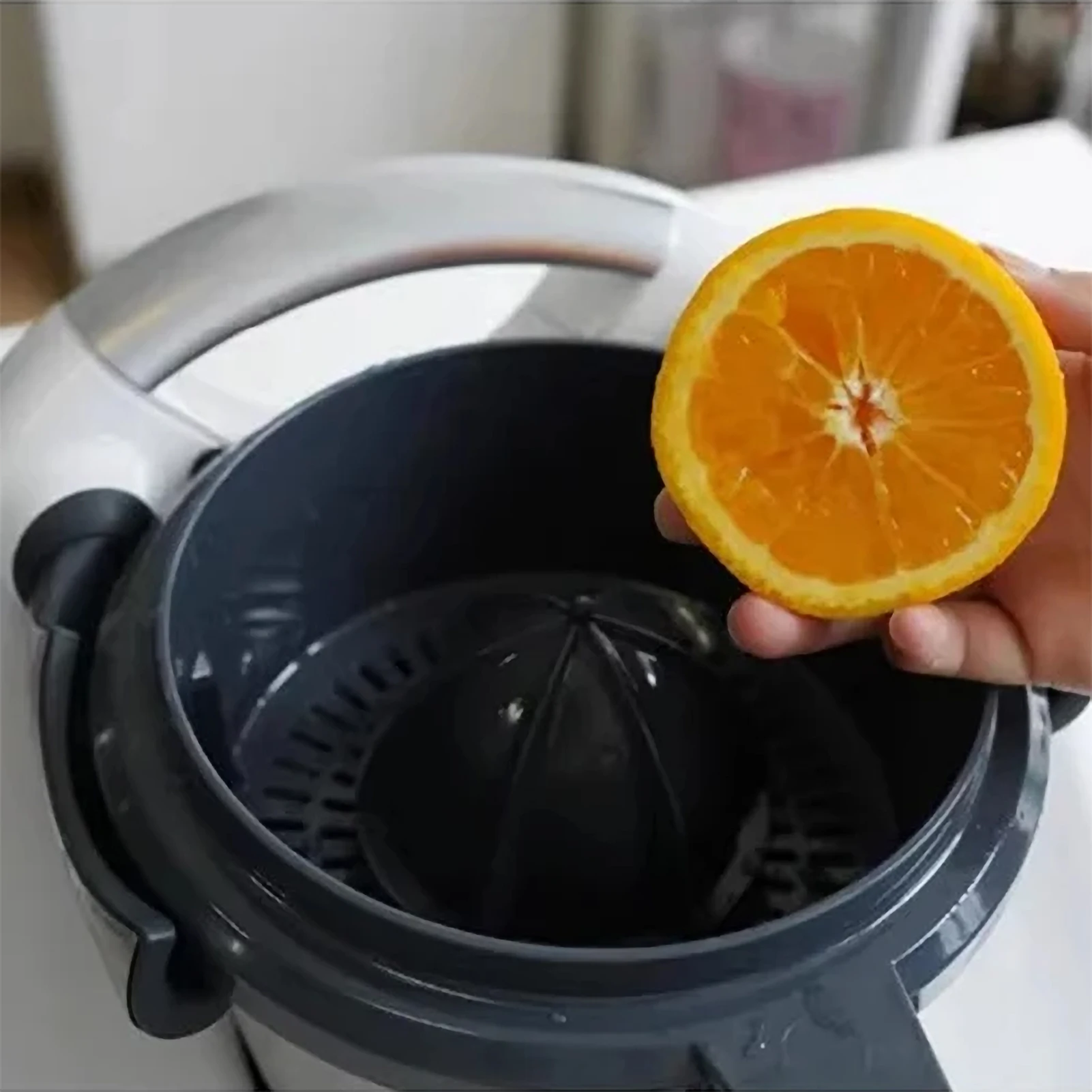 Plastik süzgeçler sepet narenciye suyu sıkma eki Thermomix TM5 TM6 için uyumlu sıkacağı aksesuarları kiti