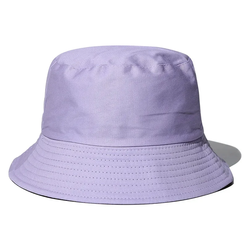 Big Head Man Large Size Sun Hat Women Blank Fisherman Hat Pure Panama Cap Plus Size Bucket Hats 57-58cm