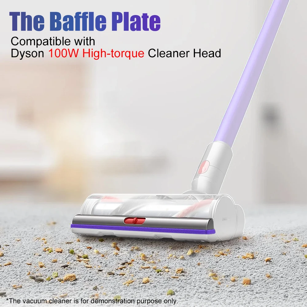 Piastra anteriore Baffe Piastra per aspirapolvere Dyson V11 Testa di pulizia a coppia elevata Piastra anteriore Gruppo piastra frontale Paraurti