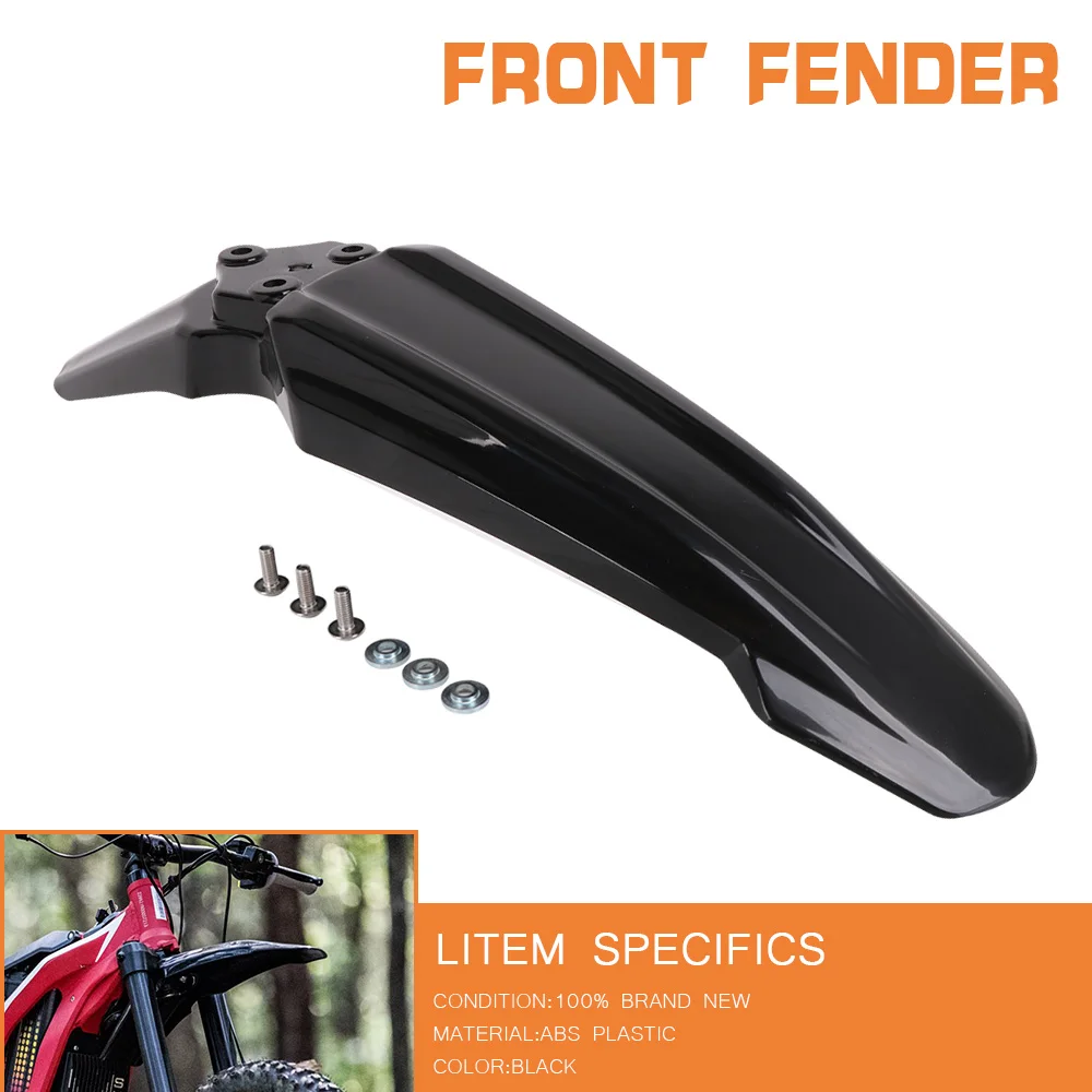Electric Dirt Bike Front Mudguards Fender Cover Protector For Sur-Ron Surron Lightbee S/X Off-Road Motorcycle Ebike Parts - view 2