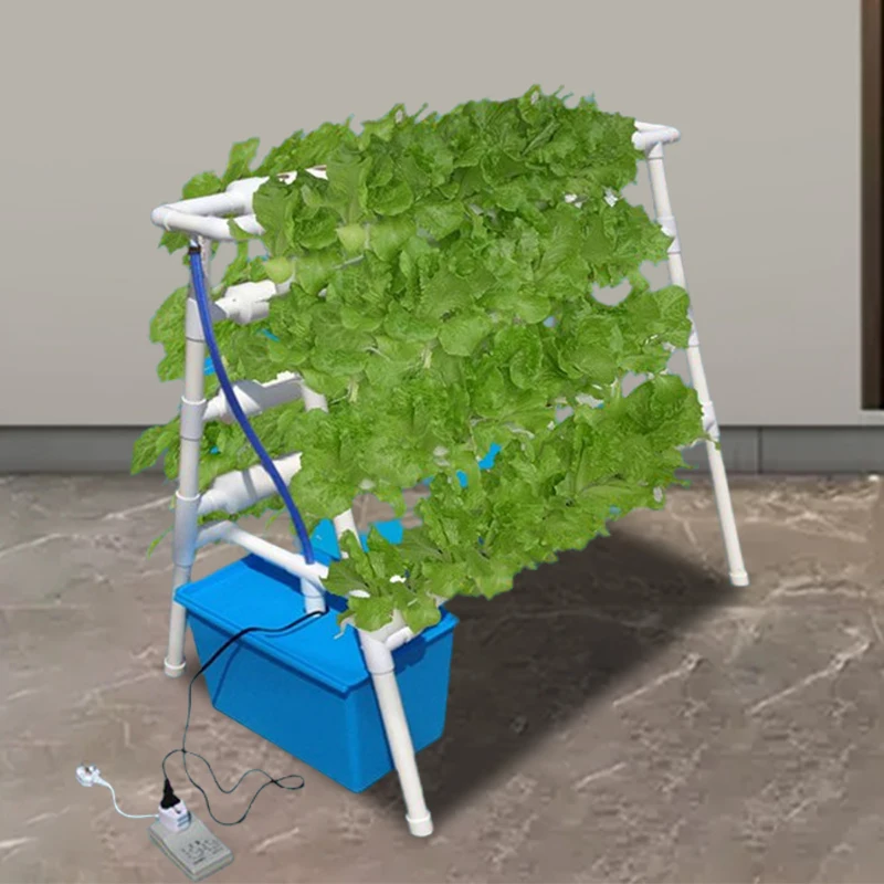 

Комплект системы выращивания гидропоники, 72 объекта, гидропонное оборудование для труб из ПВХ, двухсторонняя посадочная стойка, гидропонные овощи и травы