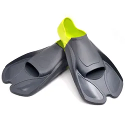 Professional Short Fins for Snorkeling Freediving Swimming Training Flippers Anti-Slip Adjustable Frog Shoes for Adults Children