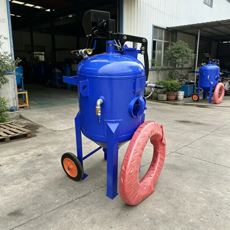 

Customized High-Performance Sandblaster for Efficient Surface Cleaning and Rust Removal in Industrial Applications.