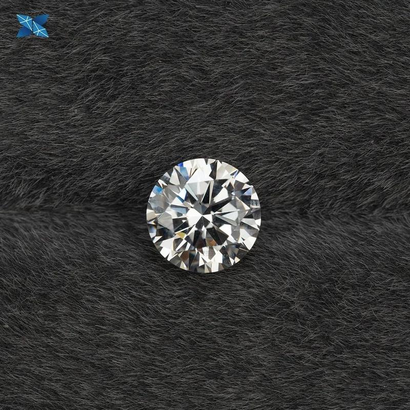 18K Gold Customizable IGI Certified 0.50CT Round Brilliant Cut Lab Grown Diamond Necklace Perfect for Wedding Gifts Anniversarie