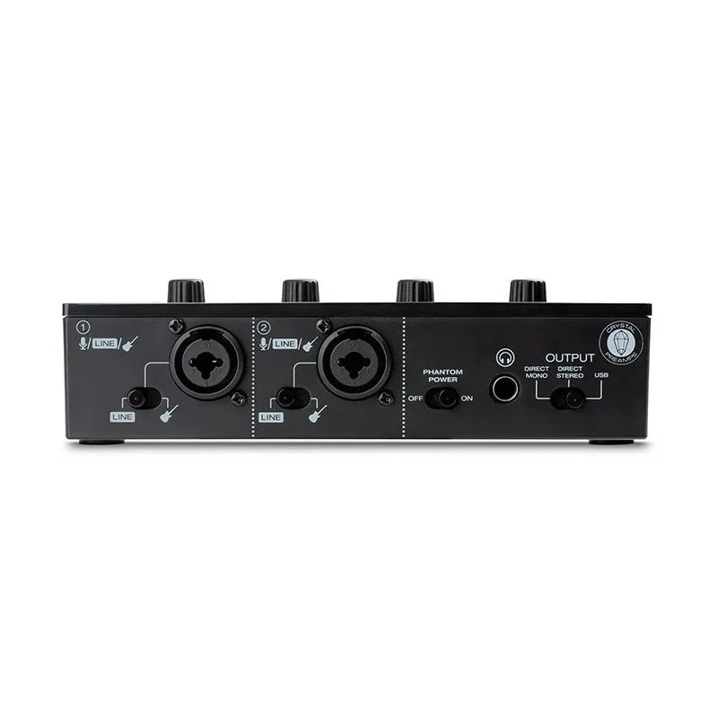 24bit 48kHz USB Audio Interface For Home Studio Recording Live Streaming Podcast