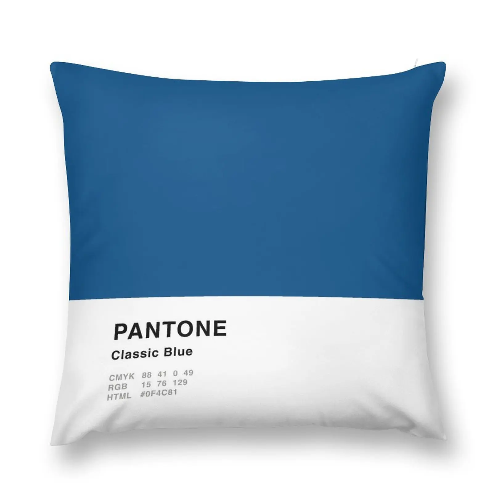 

Classic Blue Pantone Simple Design Throw Pillow Plaid Sofa Sofa Cushion Cover Decorative Cushions For Living Room