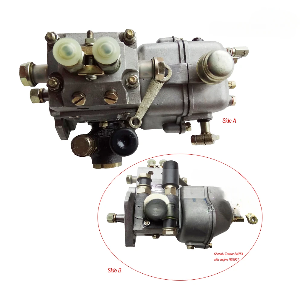 Fuel injection pump (with no connecting coupler) for Shenniu Bison tractor SN250 / SN254 with engine HB295T