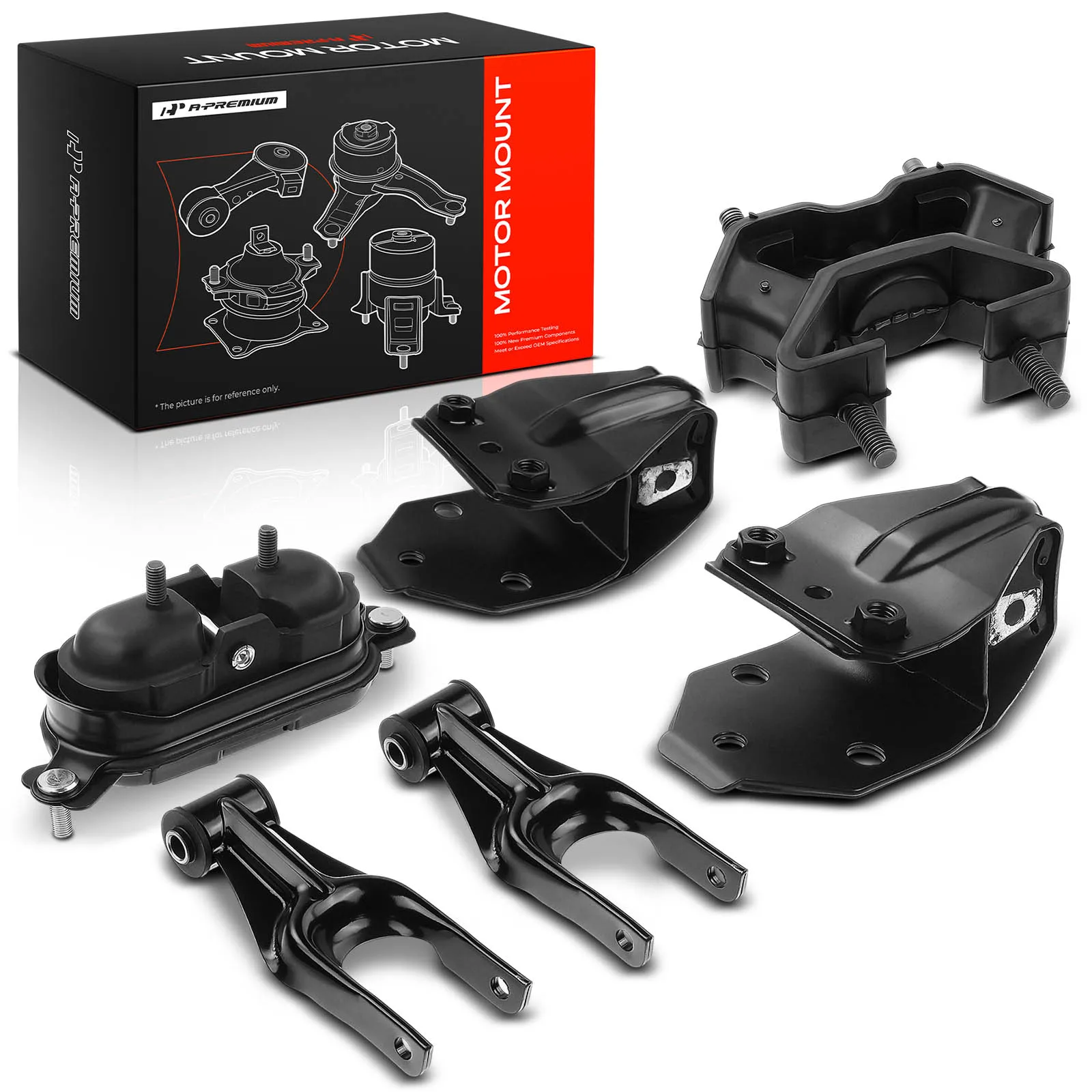 A-Premium 6pcs Engine Motor & Transmission Mount for Chevrolet Impala 2006-2011 Monte Carlo 2006-2007