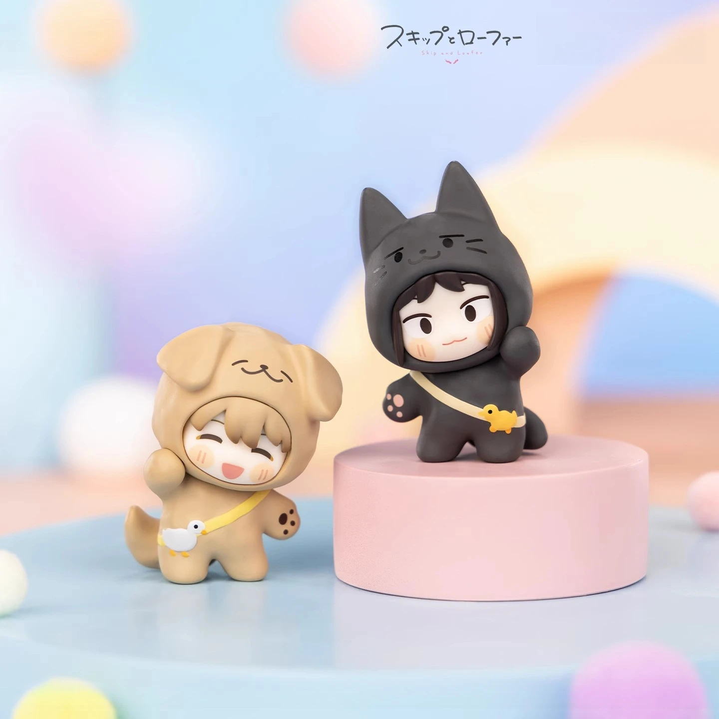 애니메이션 스킵 앤 로퍼 카와이 액션 피규어 어린이 방 장식 컬렉션 생일 선물