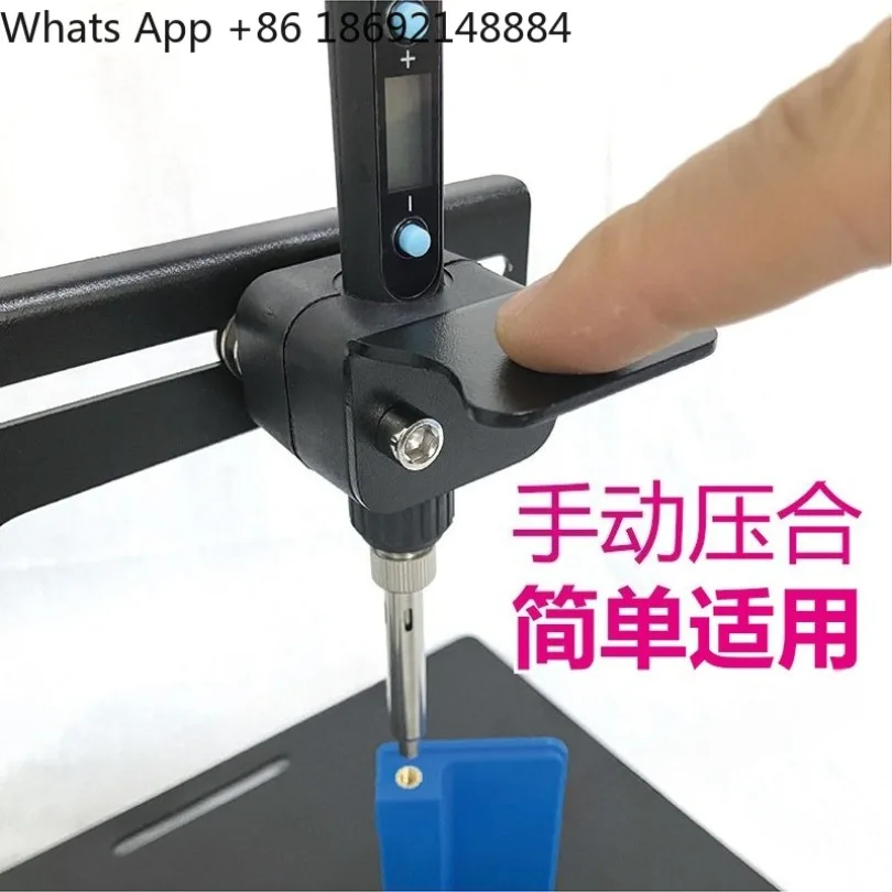 Hot melt nut implant machine, 3D printing plastic copper nut pre-embedded processing spot