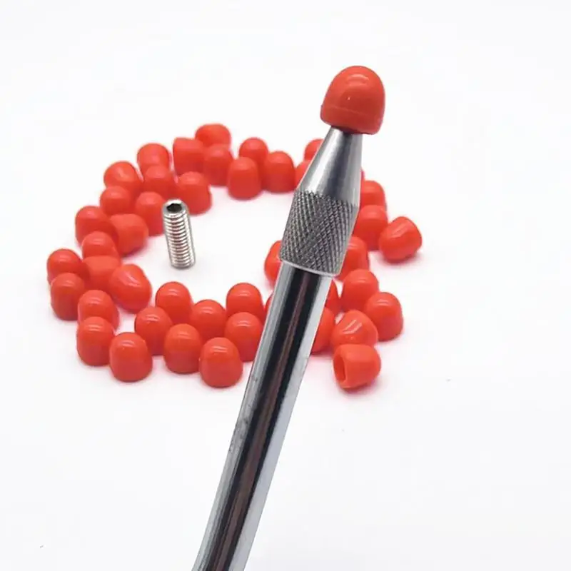 Dent Repair Tools Heads Body Repair Dent Removal Tools Kit Dent Repair Rubber Tips Resistant To Blows And Wear For DIY