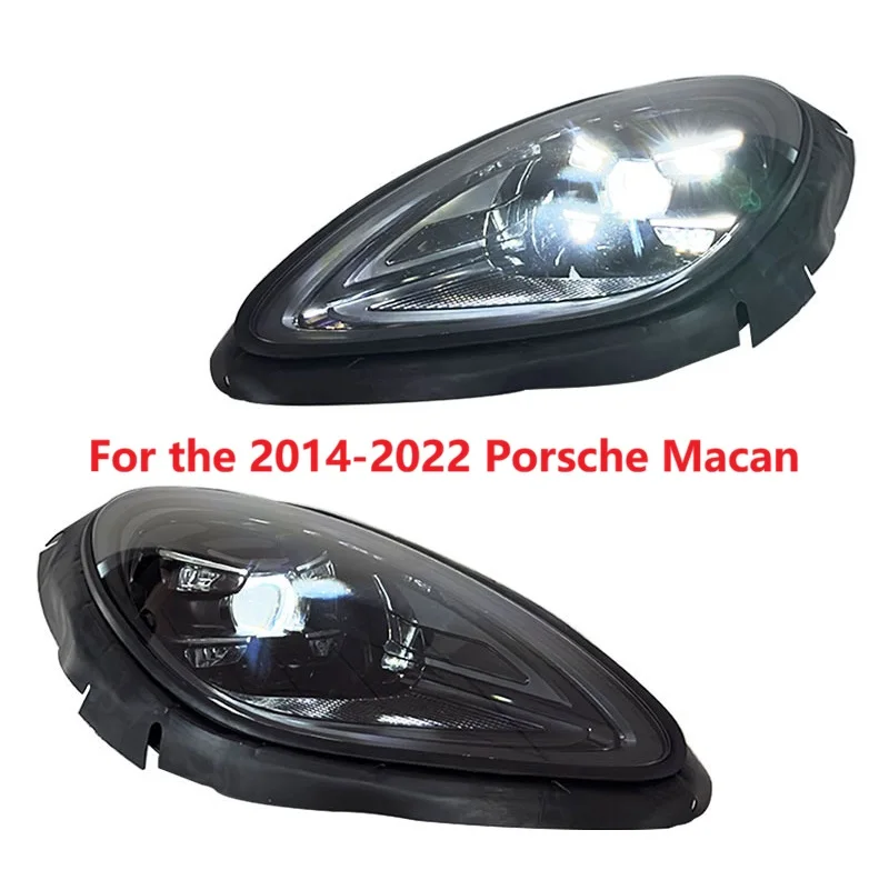 

LED Head Lights for Porsche Macan 2014-2021 SUV (95B) Blue Light DRL Projector Front Lamps Assembly