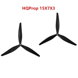1CW 1CCW HQProp 15X7X3 Black-Glass Fiber Reinforced Nylon Propeller 15Inch Prop For RC Model/Airplane/Quadcopter