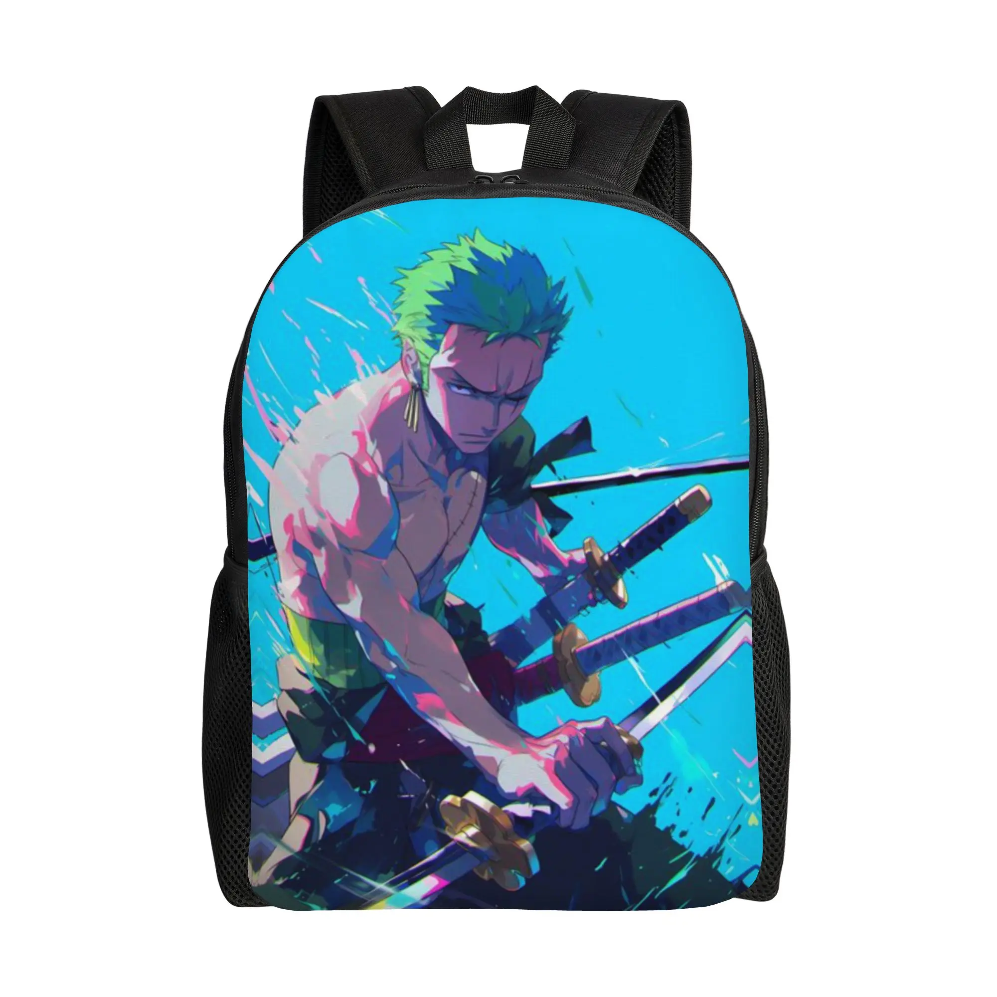Back to school season Pirate King Anime Schoolbag One Piece High School Students Kawaii Backpack
