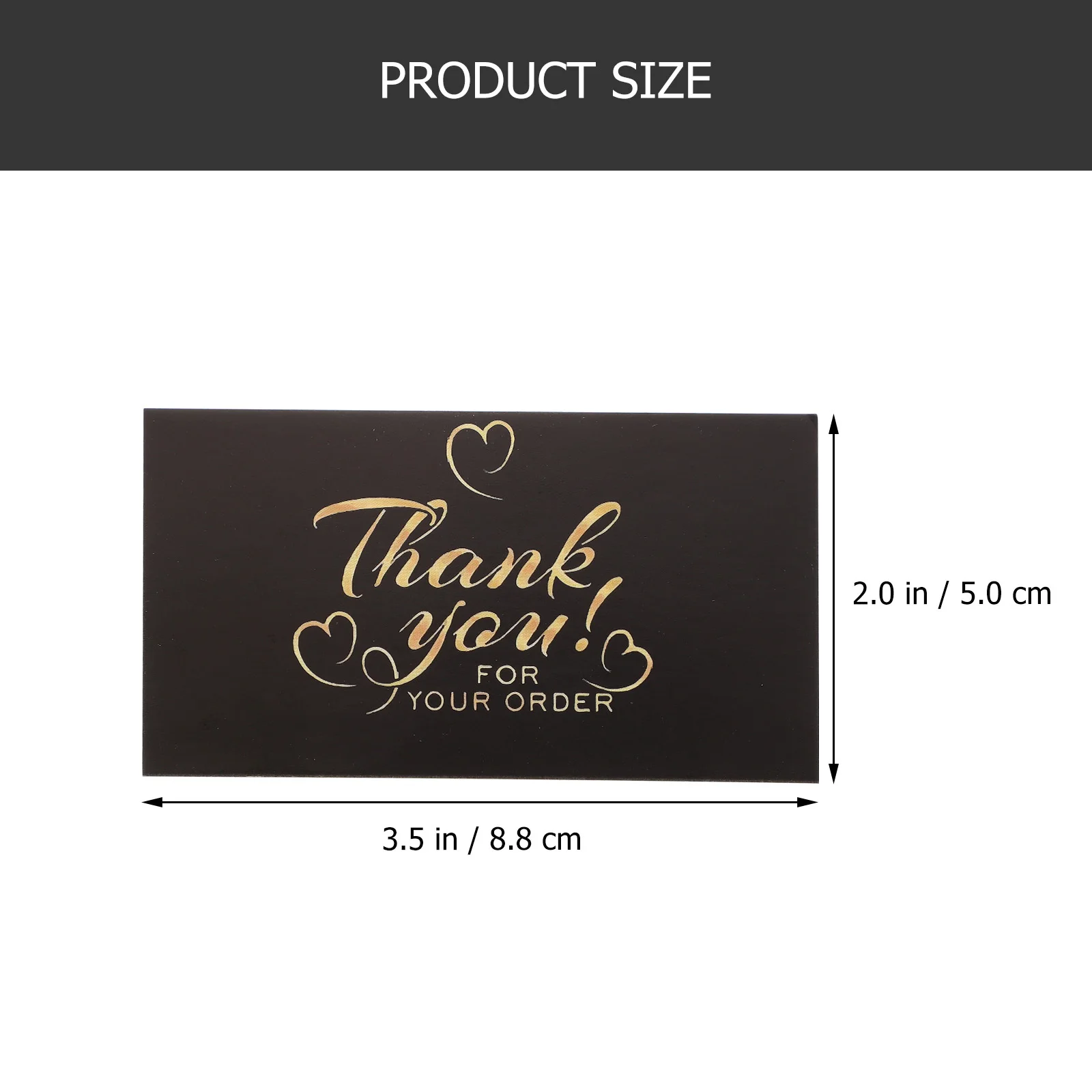 

50pcs Thank You Cards Elegant Flower Design Blank Cards For Customer Appreciation Delivery Wedding Shower Bulk Small