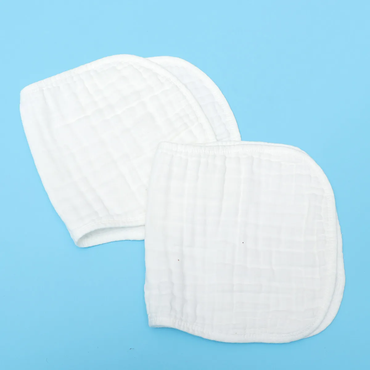 

4Pcs Infant Burp Cushion Shoulder Pad Quick Absorb Saliva Milk Soup Burping Bib Comfortable Cotton Nursing on The Go Portable