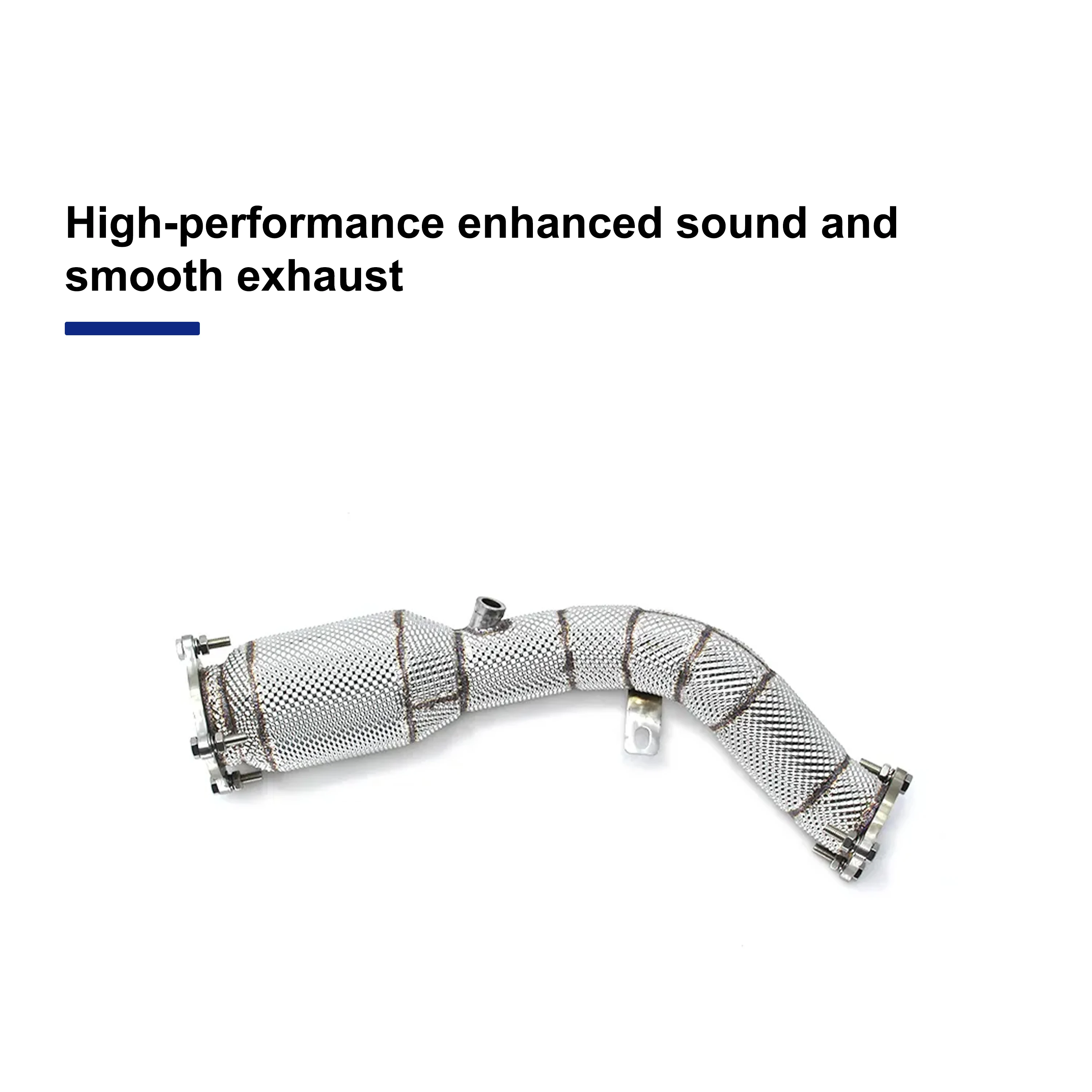ACE Performance Exhaust Pipe for Audi A4/A5/Q5 B8/B8.5 2.0T High Flow Cat Downpipe with Heat Shield  Quality Exhaust Systems