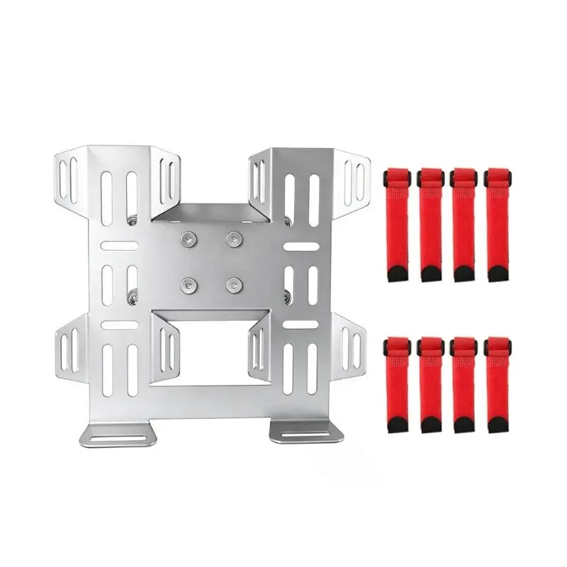31BC Universal Aluminum Motorcycle Suppression Device Mount Fits Most Luggage Cases
