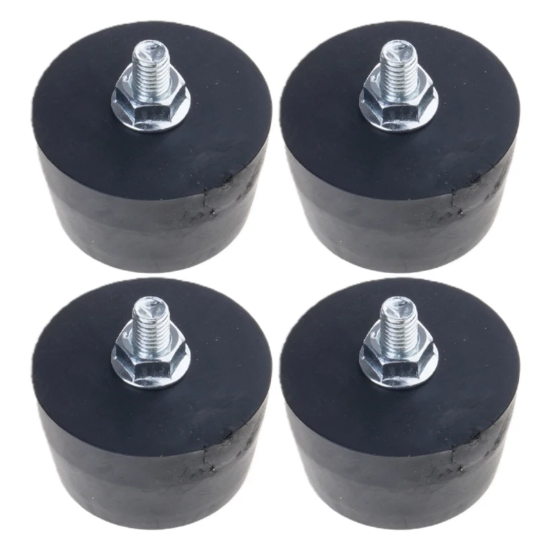 

Nonslip Machine Foot Pad with Attached Screws Nut Anti Impact Vibration Control