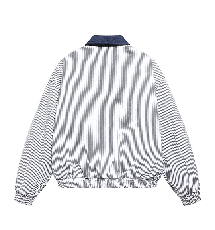 Winter New Hot Sale Men's Cute White Fleece-Lined Warm Cotton Jacket Cartoon Fun Puppy Embroidery Casual Jacket