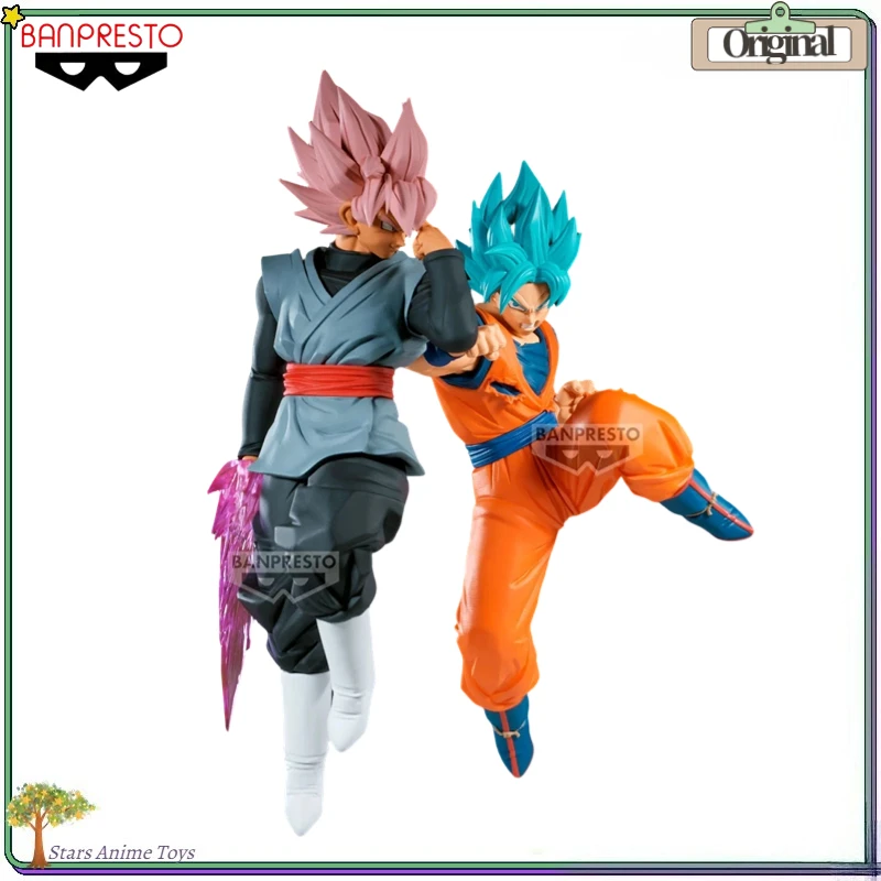 

BANDAI BANPRESTO MATCH MAKERS Dragon Ball Chou Black Goku Pink Zamasu/Son Gokuu Model