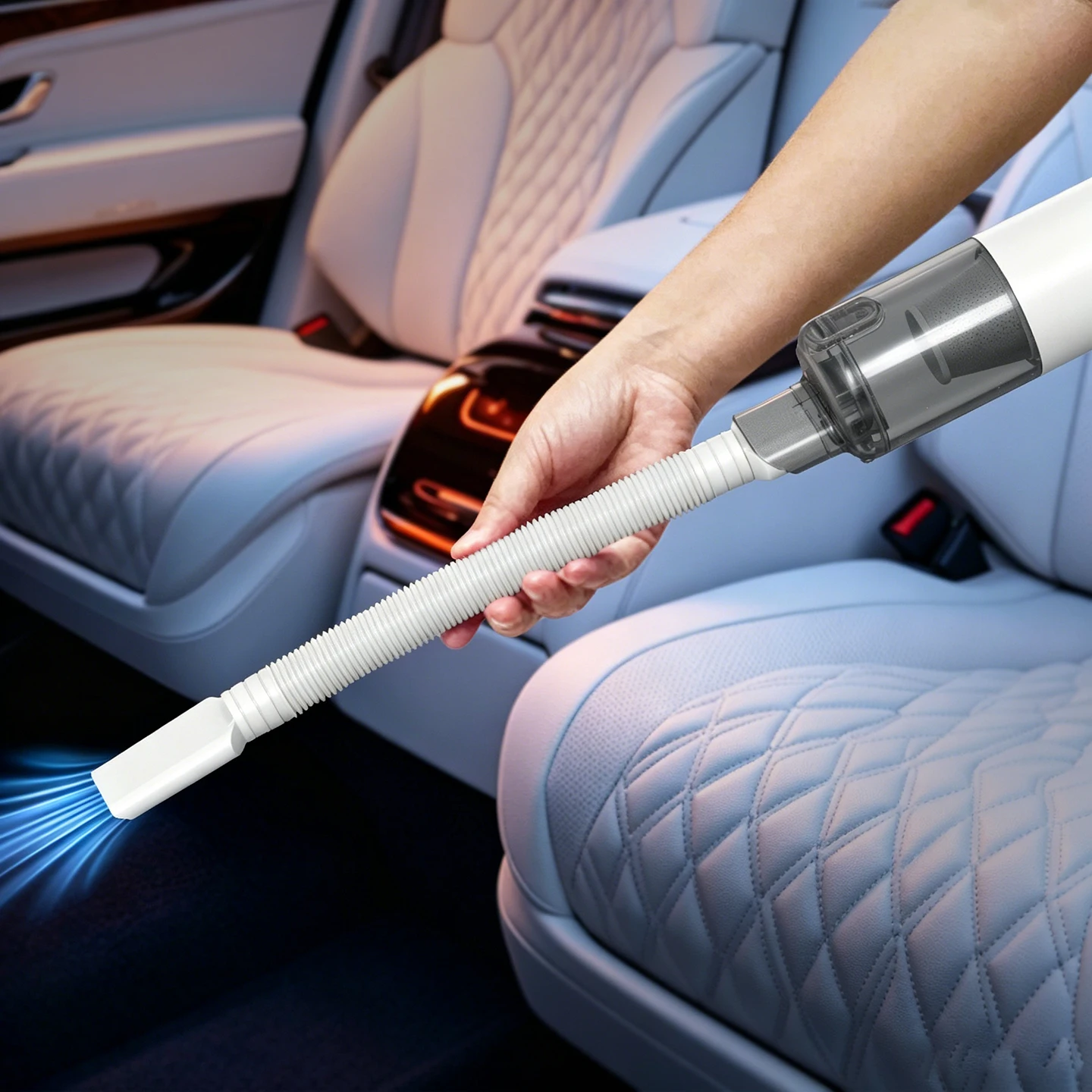 New 3-in-1 Portable Car Vacuum Cleaner, 20000Pa 120W Strong Suction Brushless Motor Vacuum