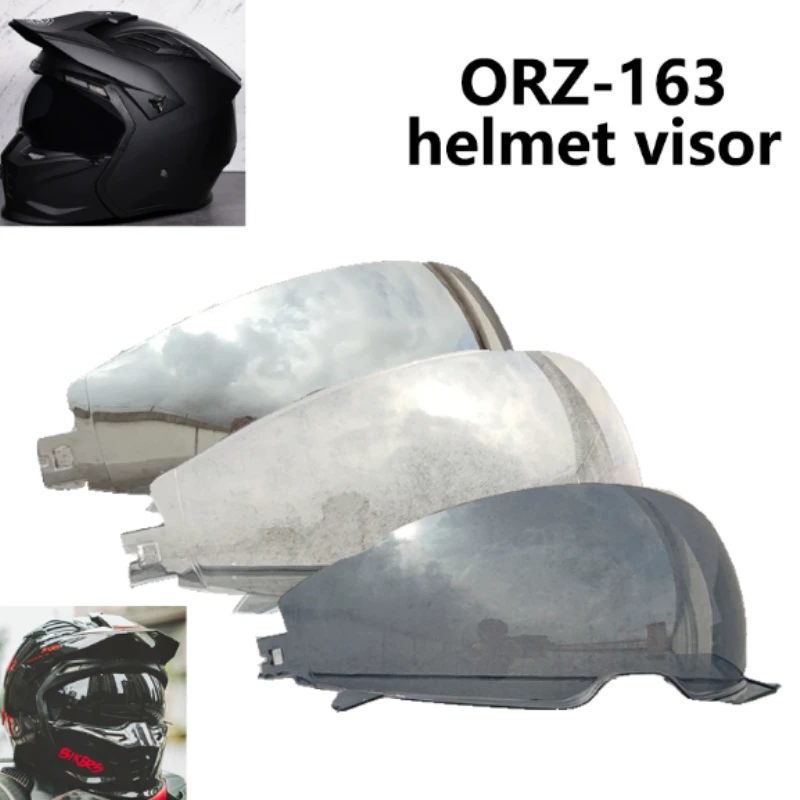 

Специальная ссылка ORZ-163 Ретро анфас объектив для шлема Материал ПК некоторых аксессуаров для мотоциклистов ночного видения