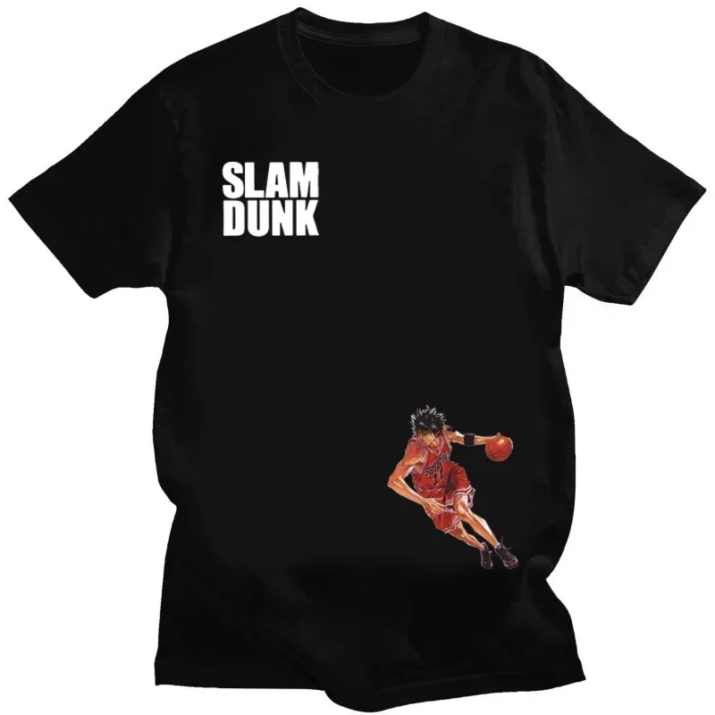 Japanese Slam Dunk Jerseys TShirt Anime Streetwear Japanese Loose Women's T-Shirt with Printed Design Y2k Top Harajuku