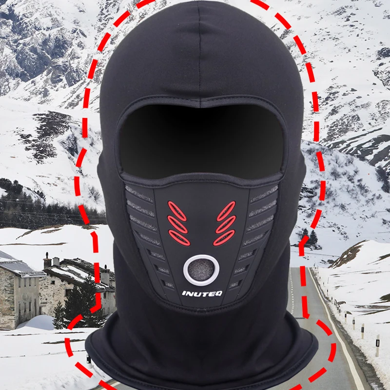 Zimowa maska snowboardowa na całą twarz Kominiarka narciarska na rower Osłona twarzy Termiczny ocieplacz na głowę Kapelusz Maska rowerowa Wiatroodporna