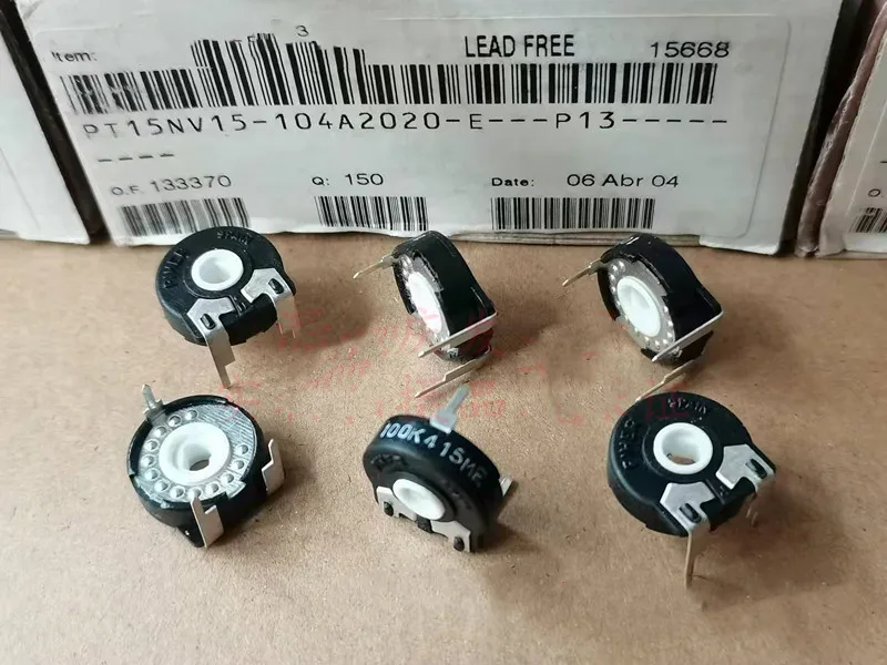 5 sztuk regulowany PT15NV15-505A 504A 103A 203A 20K 224 220K 500K 10K PT15 5M poziomy regulowany potencjometr