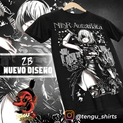 Cosplay T-shirt NieR:Automata 2B Tee