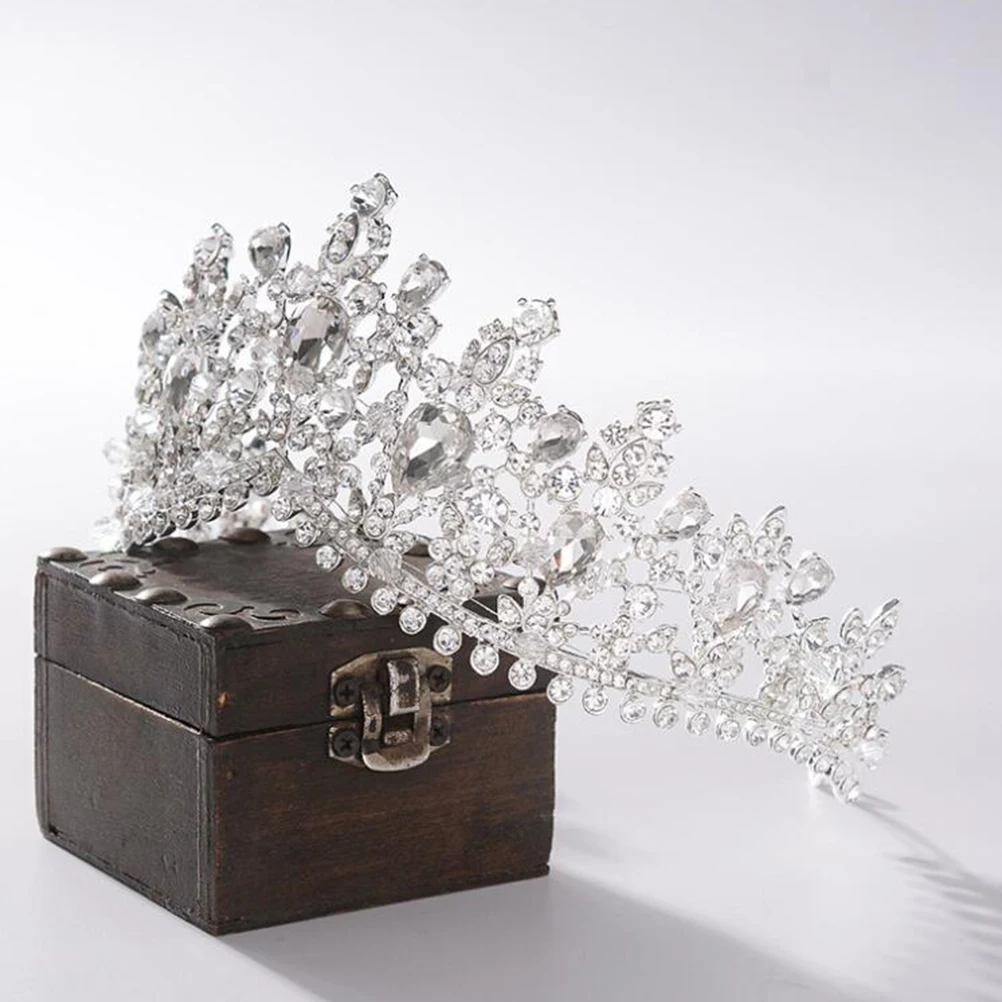 

Bridal Headwear Alloy Headband Wedding Dress Bride Crown Rhinestone Headdress Hair