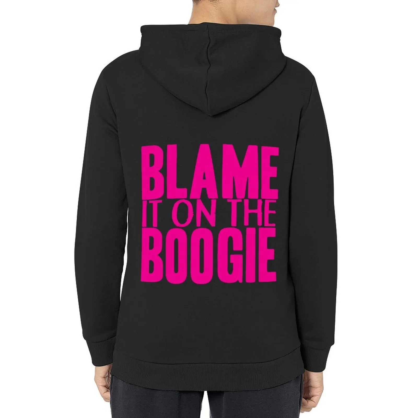 

Blame It On The Boogie Hoodie men clothing korean style clothes male clothes men's coat hoodies and sweatshirts new