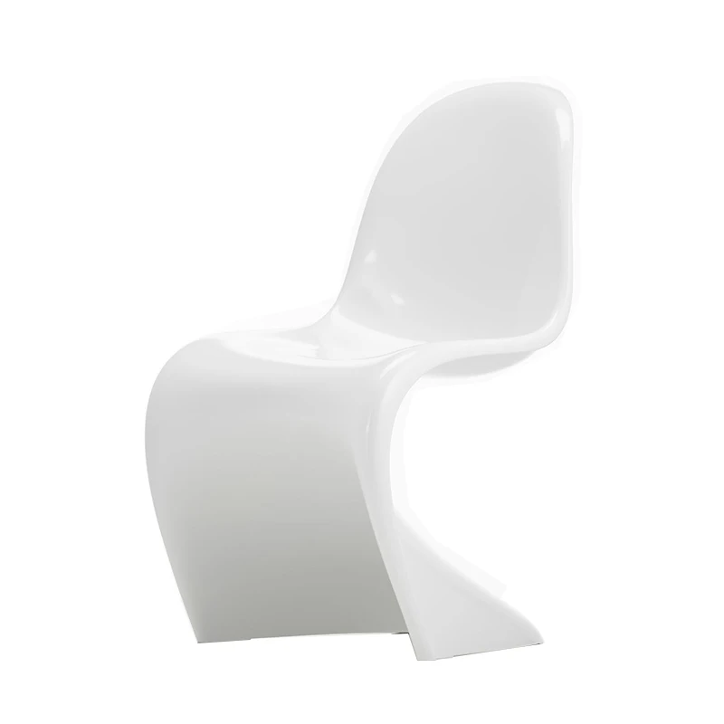 French creative minimalist restaurant Pantone dining chairs, desk chairs