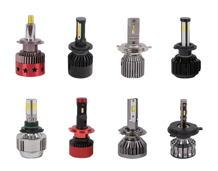 

H7 Led Headlight Bulbs for Car Light Auto Bulbs Led H1 H4 9005 9006 9012 880 6000K COB Chips Focos Ampolleta Faros