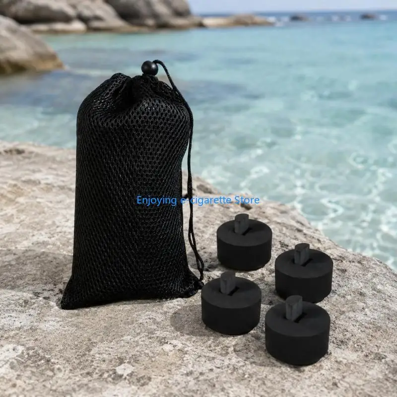 Kamera-Schwimm-Unterstützungsset für Unterwasserfotos, 4 Schwimmerteile mit Kordelzugtasche für Balance, Kameratransport und den – Detail 5