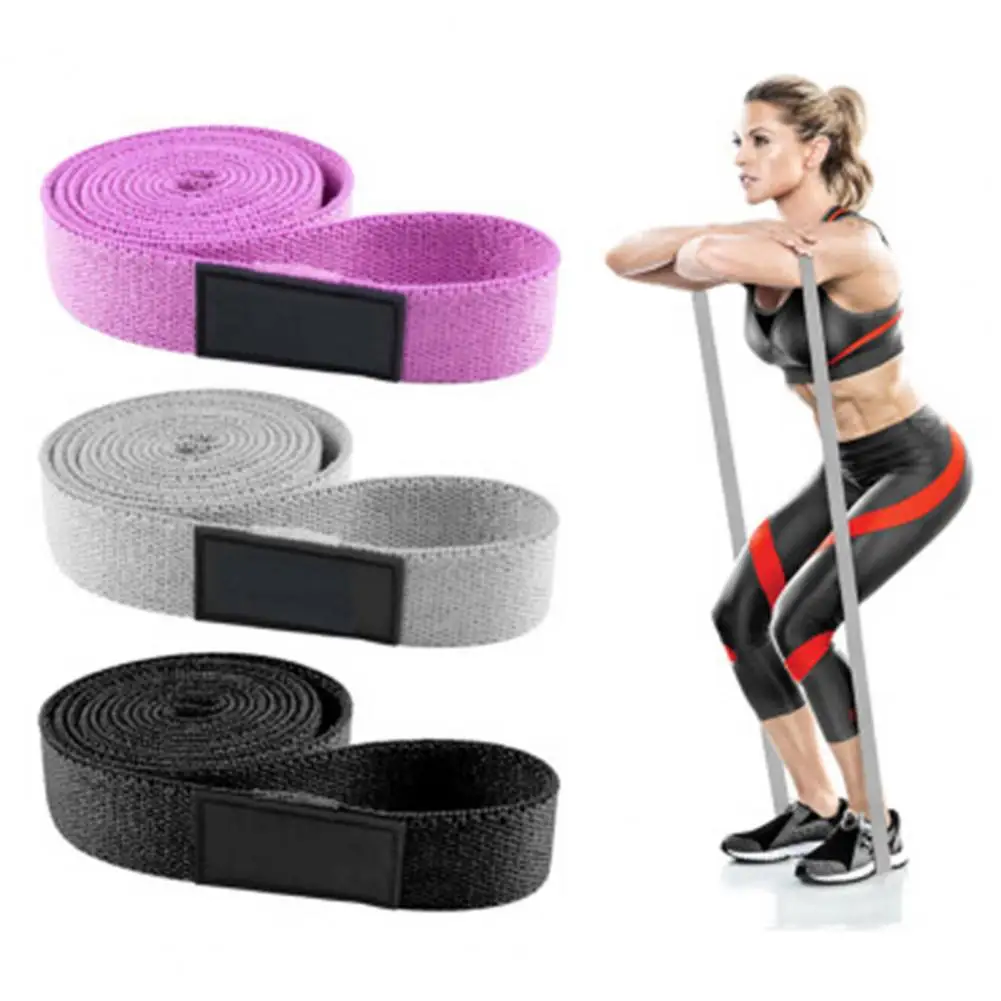 3Pcs Resistance Bands 2m Multi-function Resistance Band Fitness Elastic Ring for Yoga Portable Fitness Equipment