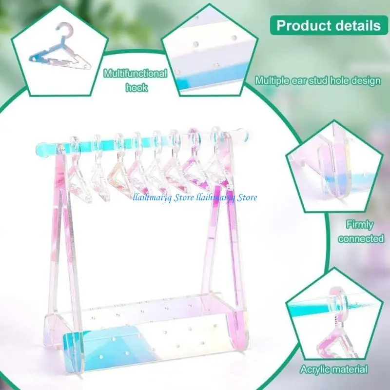 573B لطيف الحلق حامل الحامل شماعات المعطف يقف فريدة من الفريد من نوع #1