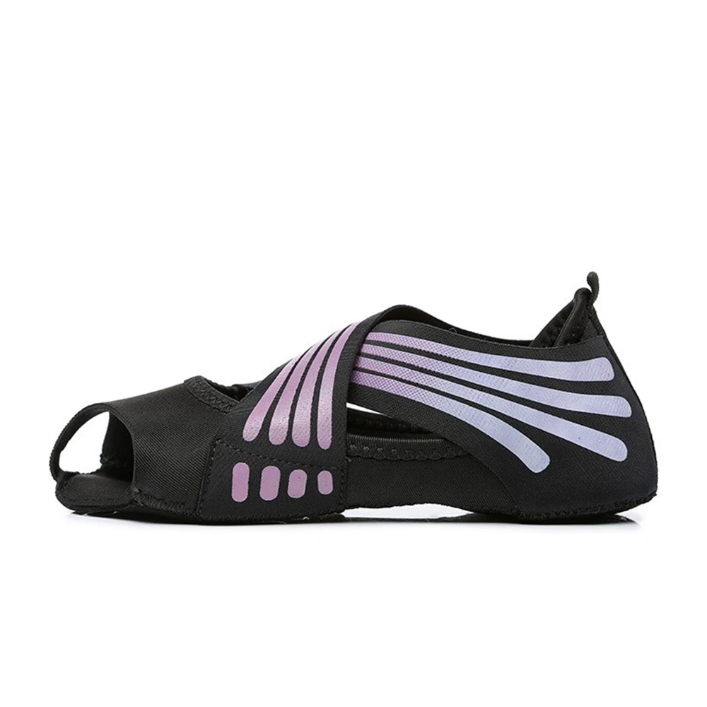 Zapatos de Yoga de alta calidad para mujer, zapatillas antideslizantes de vendaje cruzado, amortiguación profesional de secado rápido, Yoga,