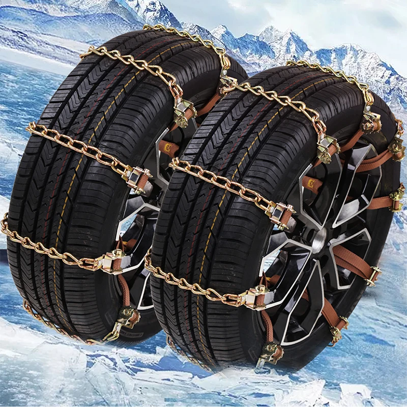 

Автомобильные противоскользящие цепи Внедорожники Седаны Внедорожник Хлебные полоски Универсальные зимние снежные шины Удаление шин Толстые железные цепи