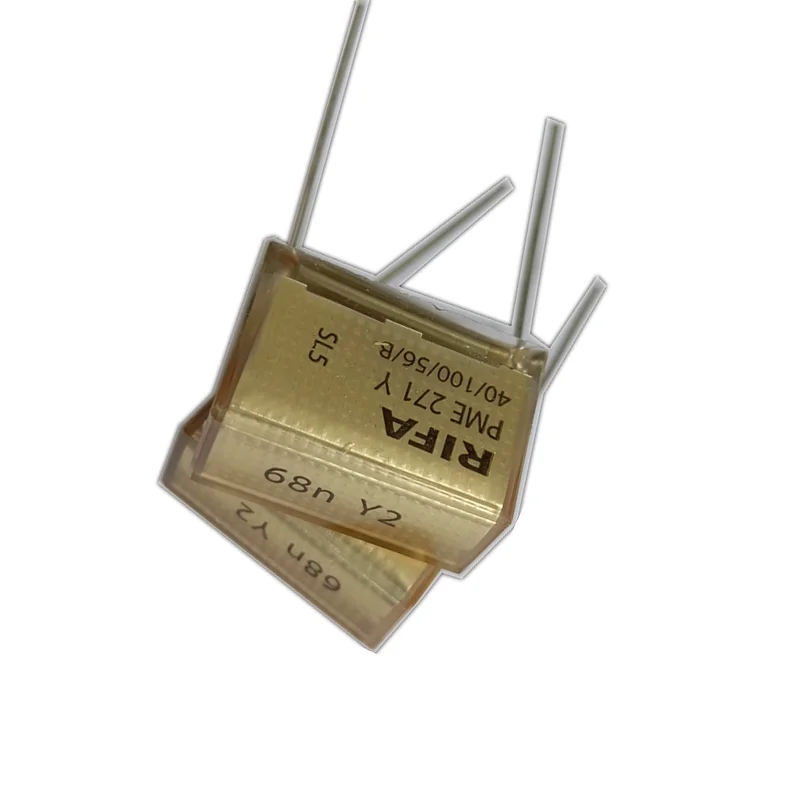 New original PME271Y film capacitor, with capacitance values of 2.2/3.3/4.7/10/22/47/100 nF and voltage ratings of 250V/300V.