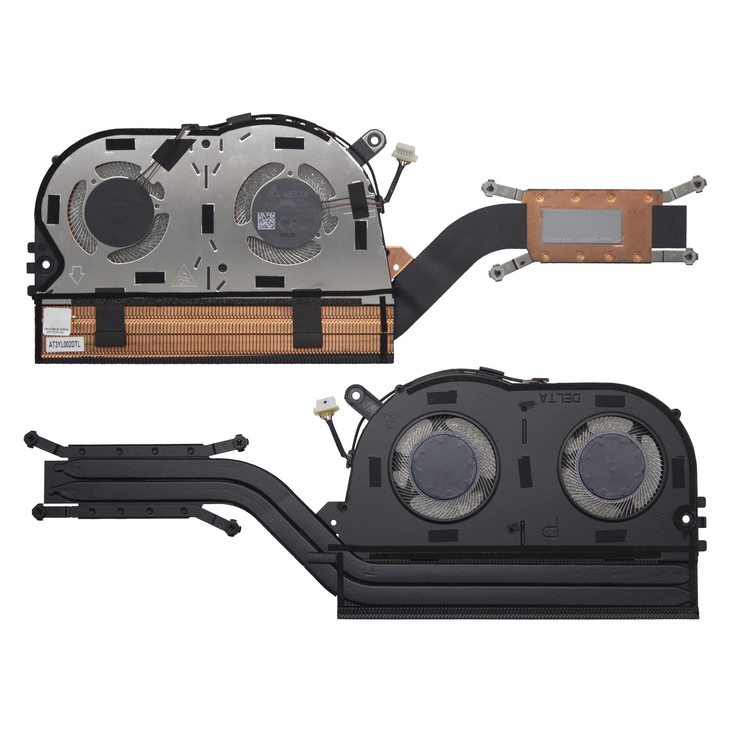 

For Latitude 7640 E7640 Fan, Heatsink, Cooling Module 02X91X